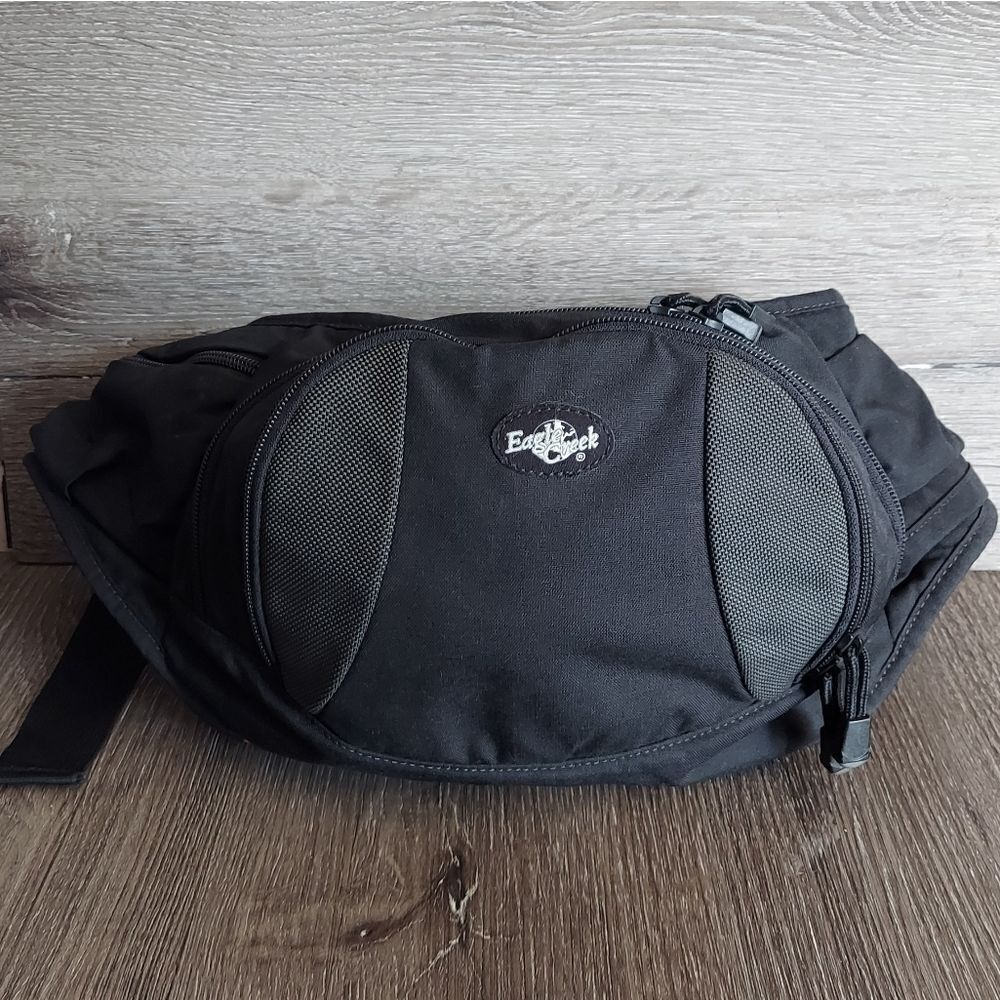 Eagle Creek Travel Fanny Pack Waist Bag Black